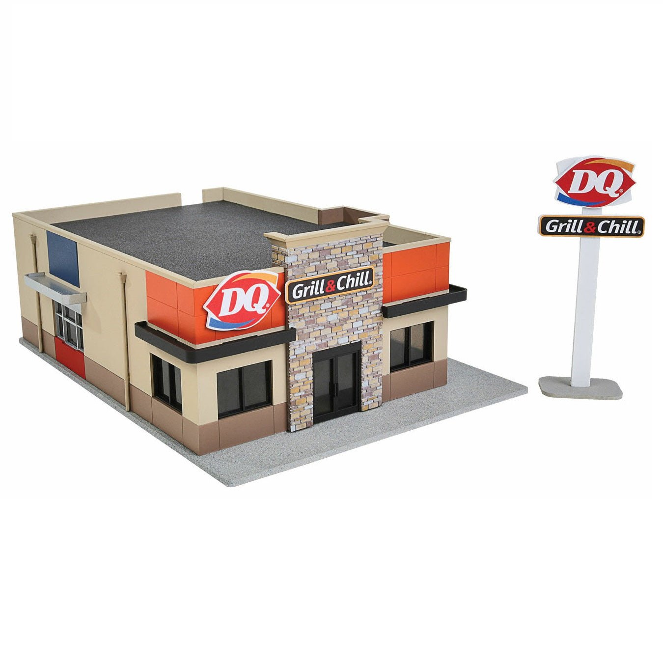 WalthersCornerstone DQ Grill & Chill® Structure Kit, HO Scale