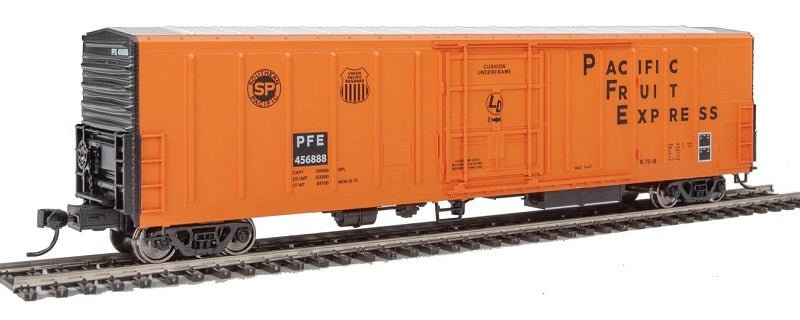 WalthersMainline® 57' Mechanical Reefer Pacific Fruit Express #456888, HO Scale - Micro - Mark Model Trains, Rolling Stock, Z
