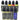 Micro-Mark USAAF (Europe) Acrylic Paint Set, 9pc