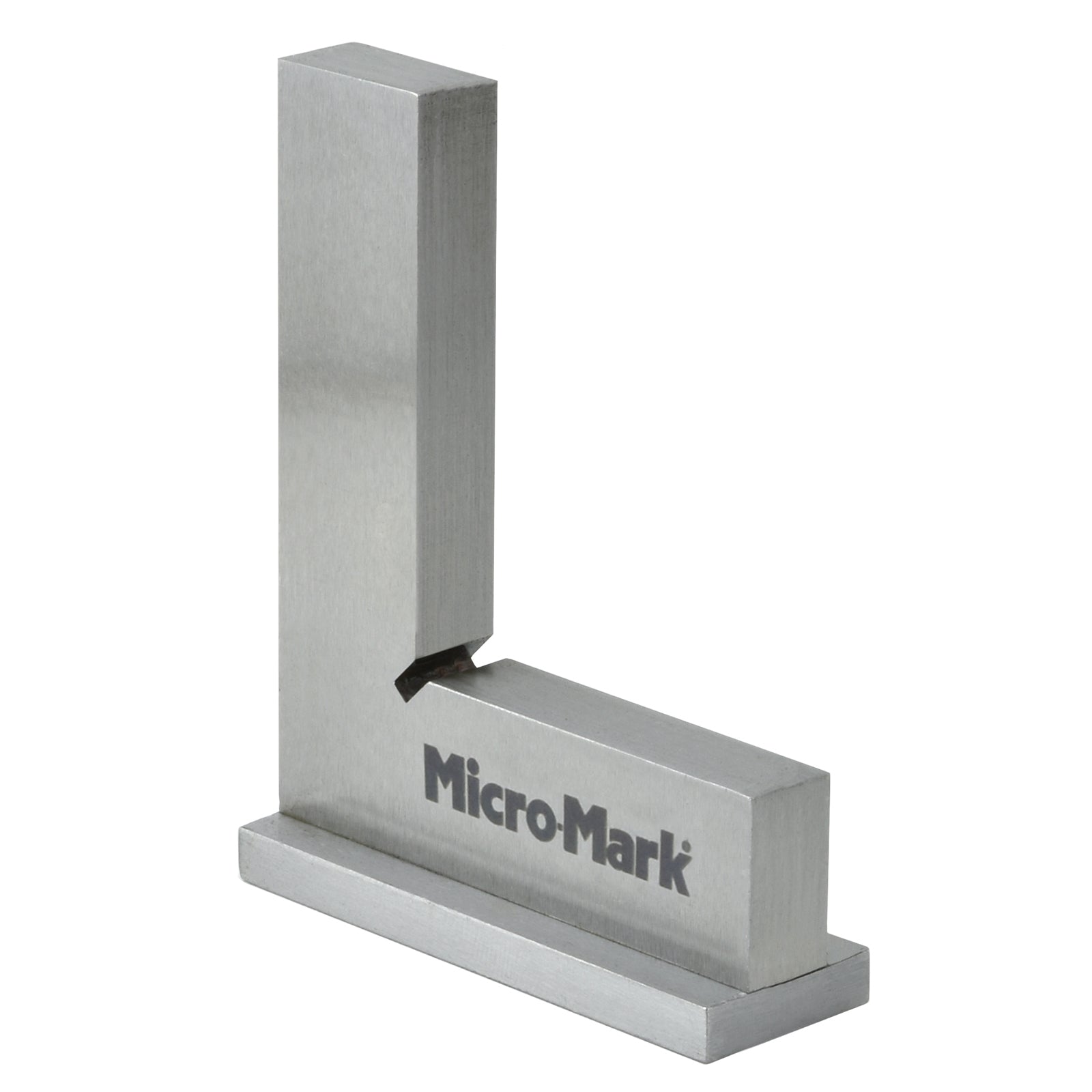 Wide Base Vertical Steel Mini Square, 2" - Micro - Mark Measuring