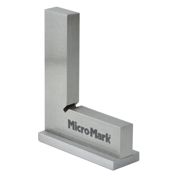 Wide Base Vertical Steel Mini Square, 2"