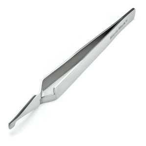 Wide Gripping Reverse Angled Tweezer