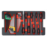 Wiha® 194 Piece Wiha Premium Tool Kit in Rolling Tool Box