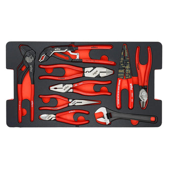 Wiha® 194 Piece Wiha Premium Tool Kit in Rolling Tool Box