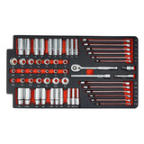 Wiha® 194 Piece Wiha Premium Tool Kit in Rolling Tool Box