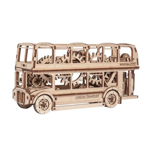 Wooden.City® London Bus Kinetic Model Kit