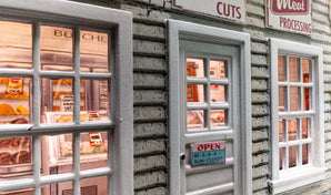 Woodland Scenics® Built & Ready® "Carver's Butcher Shoppe", N Scale