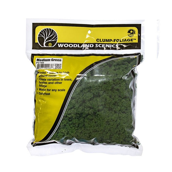 Woodland Scenics Clump-Foliage™ Large Bag - Medium Green