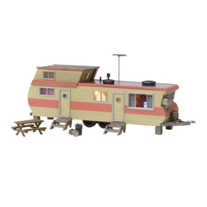 Woodland Scenics Landmark Structures Built - & - Ready® Double Decker Trailer, HO Scale