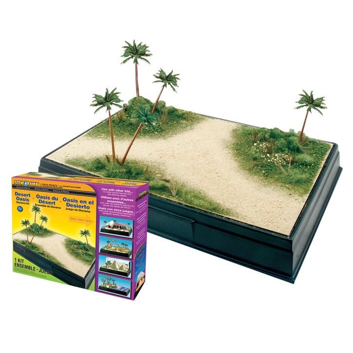 Woodland Scenics® SCENE - A - RAMA Desert Oasis Diorama Kit