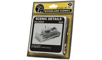 Woodland Scenics Scenic Details HO Scale Bulldozer Kit