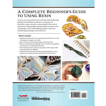 Woodworking with Resin: Tips, Techniques, and Projects Book by Clayton Meyers