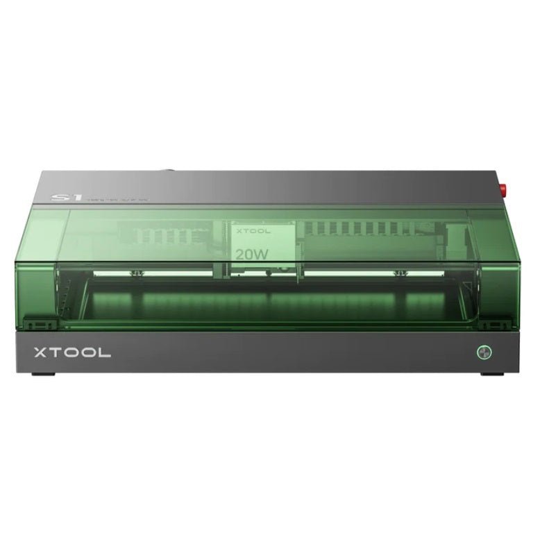 xTool S1 Enclosed Diode Laser Cutter, 20W - Micro - Mark Laser Cutter