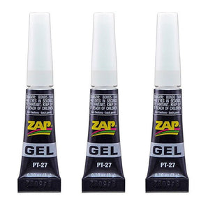 Zap Gel, Three 3 Gram Tubes