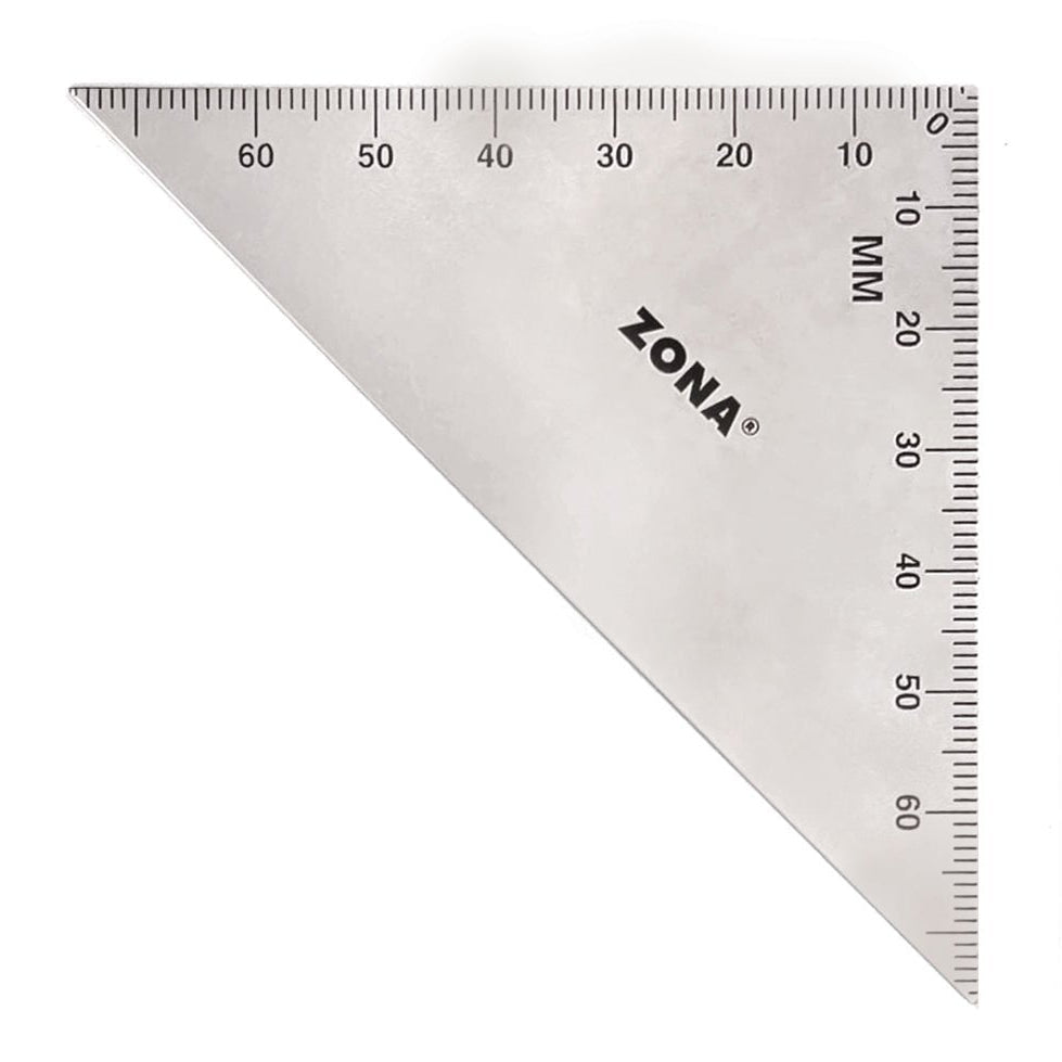 Zona® 3-inch Triangle Precision Ruler – Micro-Mark