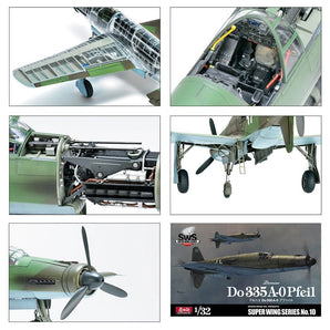 Zoukei - Mura Dornier Do 335 A - 0 Pfeil Plastic Model Kit, 1/32 Scale